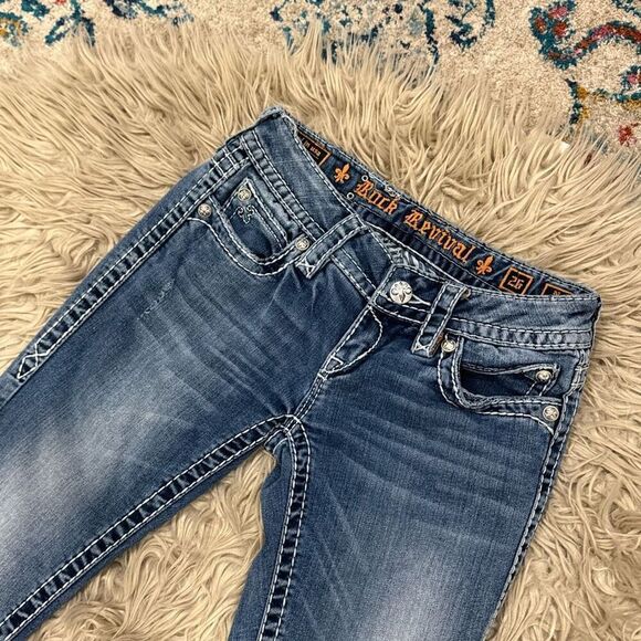 Rock revival Noelle boot jeans size 26 - Picture 3 of 12